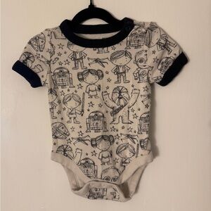 5/$20 | Baby Gap Star Wars Bodysuit (0-3M)